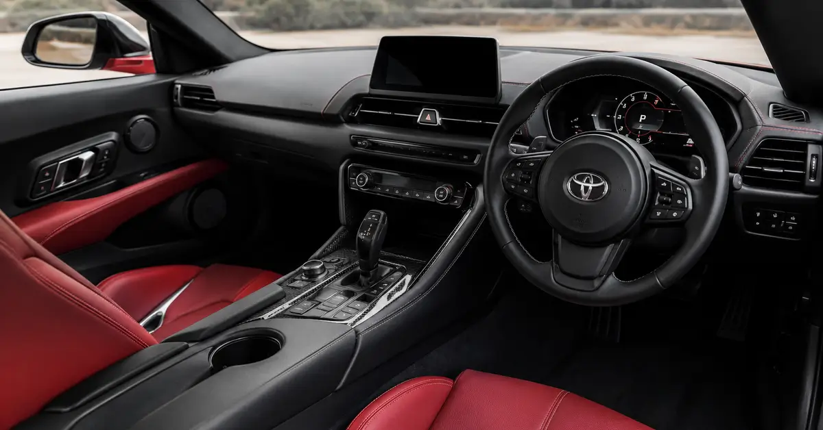 Toyota Supra Interior