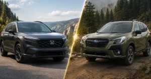 Honda CR-V vs Subaru Forester