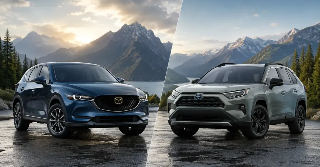 Mazda CX 5 vs Toyota RAV4